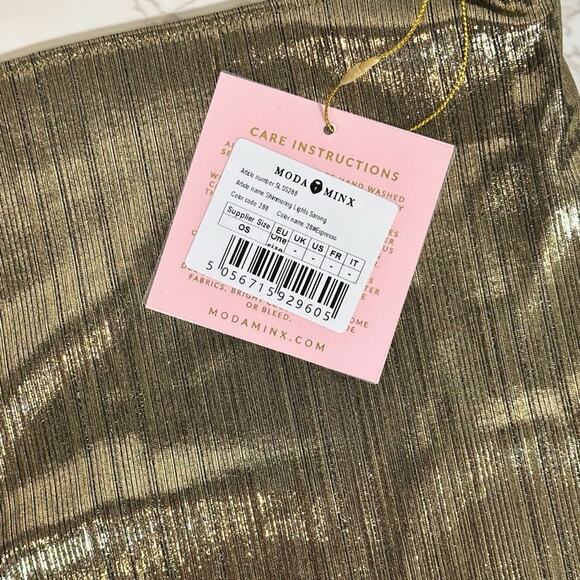 Moda Minx Shimmering Lights Short Sarong $59 - Picture 12 of 12